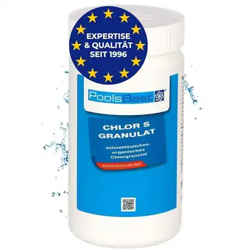 Chlorgranulat POOLSBEST ® 1 kg S schnelllöslich 56% Aktivchlor