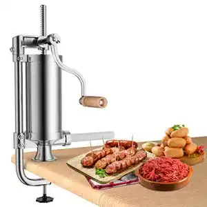 Wurstfüller COSTWAY 1,5L / 3L / 3,6L / 6L manuell, inkl. Füllrohre