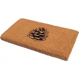 Kokosmatte FAB HAB Nature Lover Pine Cone Fußmatte 46 cm x 76