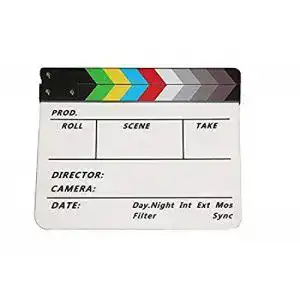 Filmklappe Bresser BR-VC1 weiß