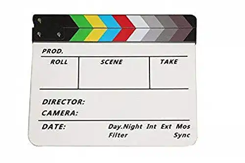 Filmklappe Bresser BR-VC1 weiß