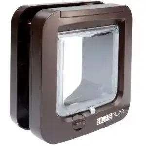 Katzenklappe SureFlap Mikrochipgesteuerte – Braun