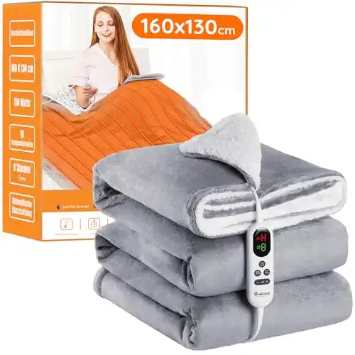 Die beste Heizdecke Mia&Coco mit Abschaltautomatik, 10 Heizstufen 2026 Test Bestseller Heizdecke Mia&Coco mit Abschaltautomatik, 10 Heizstufen