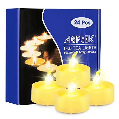 Die beste LED-Teelichter mit Timer AGPTEK 24 Stück LED Teelichter mit Timer 2026 Test Bestseller LED-Teelichter mit Timer AGPTEK 24 Stück LED Teelichter mit Timer