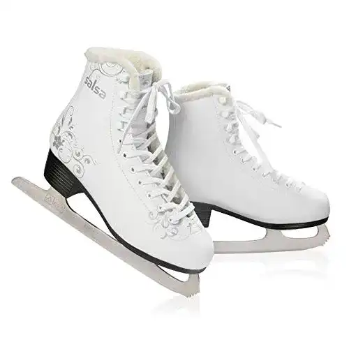 Schlittschuhe Damen BAUD Damen Mädchen, gefüttert