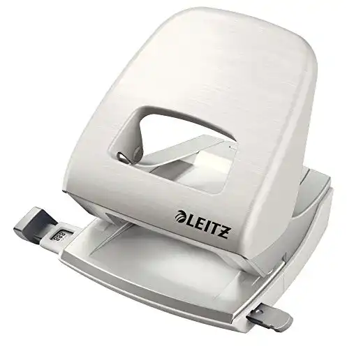 Locher Leitz Büro aus Metall, Für 30 Blatt, Anschlagschiene