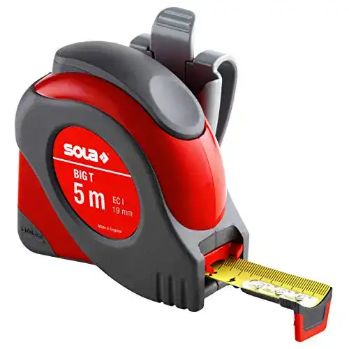 Maßband 5m Sola Bandmaß BIG T, 5m/19mm, extrem robust
