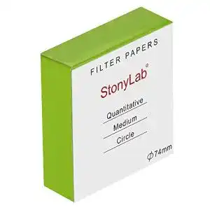 Filterpapier stonylab Quantitative Kreise, Zellulose 75mm