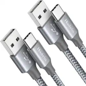 Schnellladekabel Huukein [1m, 2Stück USB C Kabel, 3A Type C QC