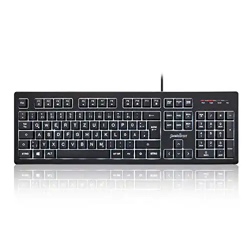 Perixx-Tastatur Perixx ,11456,PERIBOARD-329 AA8Kabelgebunden