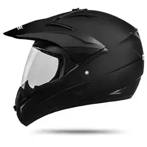 Crosshelm mit Visier ATO-Helme ATO Moto 801 GS War Matt
