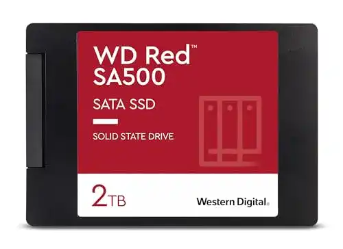 Die beste WD-SSD Western Digital Red 2TB NAS SSD 2.5 Zoll SATA 2026 Test Bestseller WD-SSD Western Digital Red 2TB NAS SSD 2.5 Zoll SATA