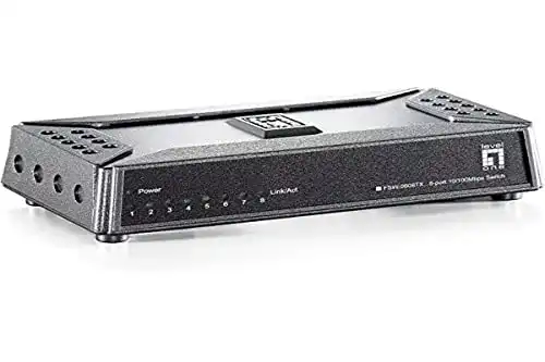 Levelone-Switch LevelOne FSW-0808TX Fast Ethernet Switch 8 Port