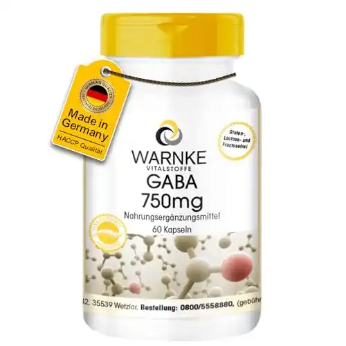 Die beste Gaba WARNKE VITALSTOFFE 750mg Kapseln, hochdosiert, 60 Kaps. 2026 Test Bestseller Gaba WARNKE VITALSTOFFE 750mg Kapseln, hochdosiert, 60 Kaps.