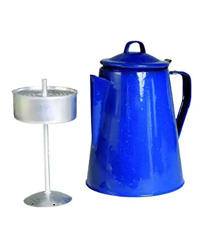 Perkolator Mil-Tec KAFFEEKANNE EMAIL M.Percolator(8 TASSEN)