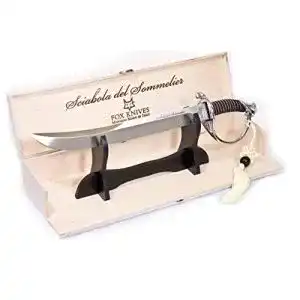 Champagnersäbel Fox Knives FOX Champagner Säbel, Stahlgriff