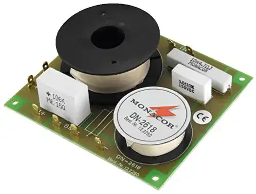 Frequenzweiche MONACOR DN-2618 2-Wege-Weiche 8 ohm