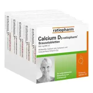 Calcium-Brausetablette Ratiopharm Calcium D3, 100 St. Tabletten