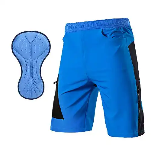 MTB-Hosen TOMSHOO MTB Hose Herren mit 3D Sitzpolster