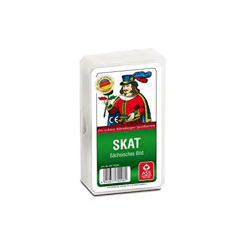 Skat ASS Altenburger 22570208, sächsisches Bild, Kartenspiel
