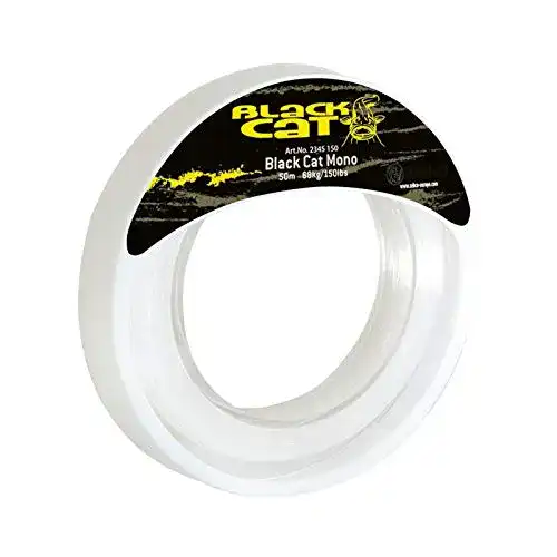 Fluorocarbon-Schnur Black Cat Ø1,0mm Mono Leader 50m 54kg,120lbs
