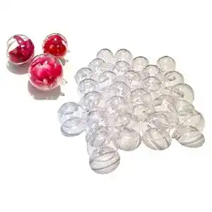 Plastikkugel zum Befüllen CRYSTAL KING 25 Stück Acryl-Kugeln