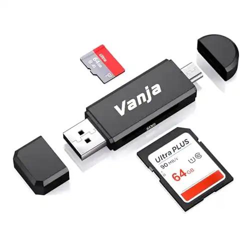 Kartenlesegerät Vanja SD/Micro SD Kartenleser, Micro USB OTG