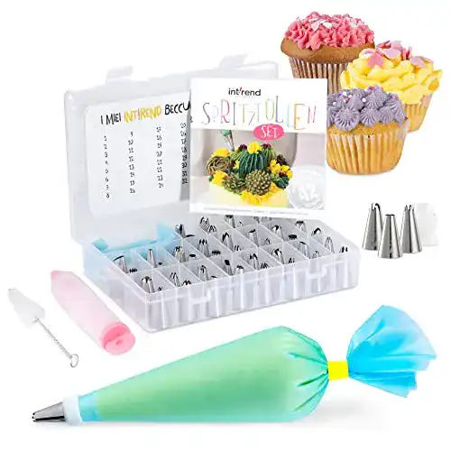Silikon-Spritzbeutel int!rend Spritztüllen Back Set 59-teilig