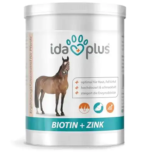 Zink für Pferde Ida Plus Biotin + hochdosiert 750g