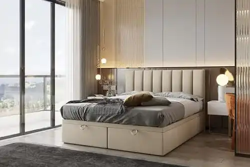 Bett 160×200 TRADA Boxspringbett Bond mit Bettkästen