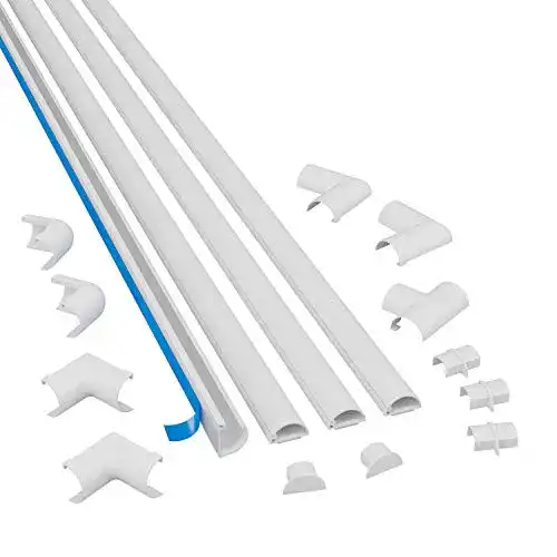 Kabelkanal D-Line 2010KIT001 Selbstklebend, 20×10 mm, 4 x 1 m