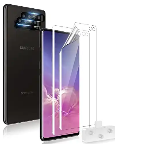 Samsung-Galaxy-S10-Plus-Schutzfolie TOCOL 4 Stück Schutzfolie