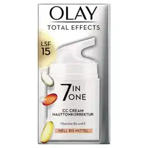 CC-Cream Olay Total Effects 7-in-1 CC Feuchtigkeitscreme LSF 15