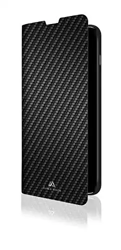 Black-Rock-Handyhülle Black Rock, Flex Carbon Booklet Hülle