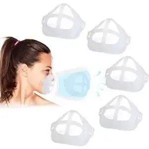 3D-Maskenhalterung Aclouddates 5 Stück 3D-Silikon-Halterung