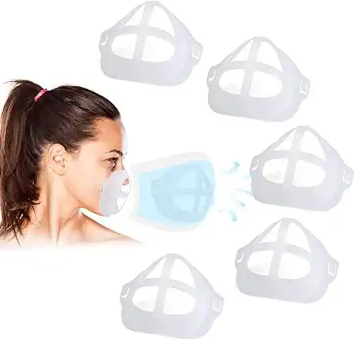 3D-Maskenhalterung Aclouddates 5 Stück 3D-Silikon-Halterung