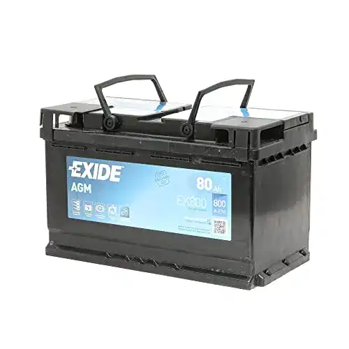 Autobatterie 80Ah Exide EK800 Start-Stop