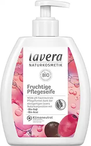 Bio-Flüssigseife lavera Fruchtige Pflegeseife Bio-Goji & Bio-Acai