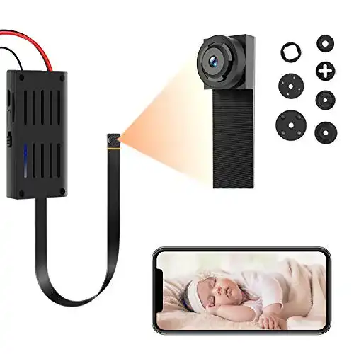Knopfkamera Anviker Mini Kamera, 1080P Videorecorder tragbar