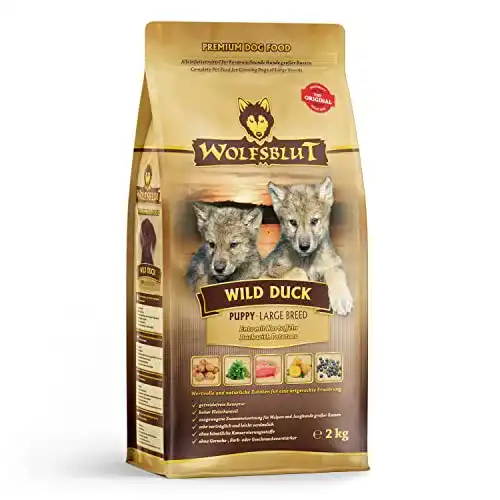 Wolfsblut-Welpenfutter Wolfsblut Wild Duck Puppy Large, 2 kg