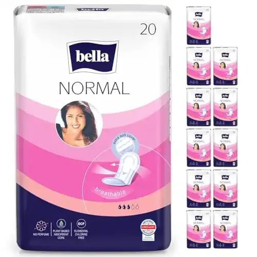 Damenbinden Bella Normal: Klassische aus weichem Vlies 8er Pack