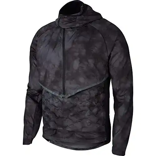Laufjacken Nike Herren Tech Aeroloft Jacke, Dark Grey/Black, M