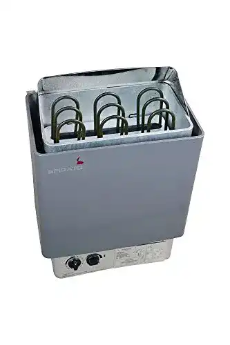 Saunaofen 6 kW SPIRATO für 380V mit integrierter Steuerung