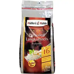 Parboiled-Reis Müller’s Mühle GmbH, Langkorn, 2000g