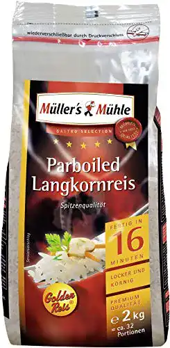 Parboiled-Reis Müller’s Mühle GmbH, Langkorn, 2000g