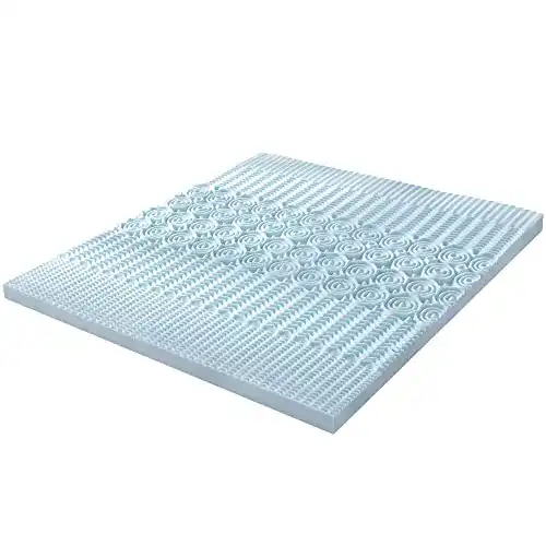 Visco-Topper (160×200) RECCI 6CM Höhe 5 Zonen Topper