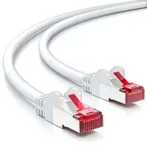 Cat6-Kabel deleyCON 5m CAT6 Patchkabel S/FTP PIMF Schirmung