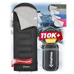 Schlafsack 4 Jahreszeiten KingCamp Schlafsack Outdoor Warm