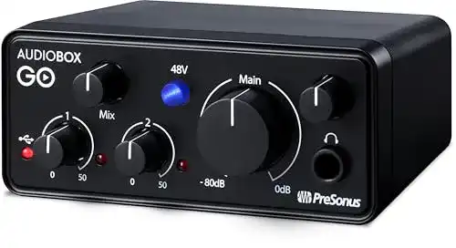 PreSonus-Audiobox PreSonus AudioBox GO, USB C Audio-Interface