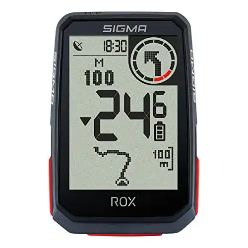 Sigma-Fahrradcomputer SIGMA SPORT ROX 4.0 Black